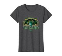 Wicked You’re Off to Meet The Wizard T-Shirt, Femme, Chiné Foncé, 3XL