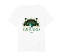 Wicked You’re Off to Meet The Wizard T-Shirt, Femme Grandes Tailles, Blanc, 6X