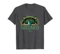 Wicked You’re Off to Meet The Wizard T-Shirt, Homme, Chiné Foncé, L