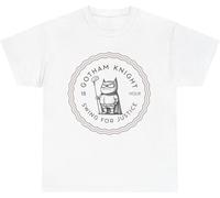 WickerStudio Gotham Golf Club Swing for Justice Unisex Tee, Superhero Gift Shirt, Comic Book Tee, Dark Knight Shirt Manches Courtes(Large)