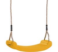 WICKEY Accessoires de balançoire Siège de balançoire en plastique pour tour de jeux, portique de balançoire ou portique d'escalade - jaune