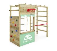 WICKEY Aire de jeux Portique bois Smart Action Échafaudage grimpant