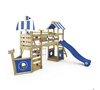 WICKEY aire de jeux StormFlyer bleu pastel
