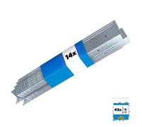 Wickey Ancrage au sol ancrage poteau - set de 14 ancrages pour aire de jeux & portique balançoire