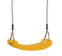 WICKEY Balançoire de Jardin en Plastique pour Enfant Jaune