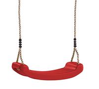 WICKEY Balançoire de Jardin en Plastique pour Enfant Rouge