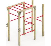 WICKEY FIT Base 605 - appareil de fitness en plein air - rouge