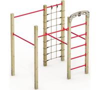 WICKEY FIT Base 625 - appareil de fitness en plein air - rouge