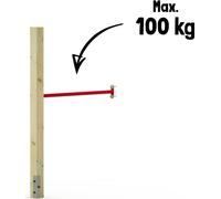 WICKEY FIT Tumble 101 - appareil de fitness en plein air - rouge