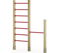 WICKEY FIT Tumble 308 - appareil de fitness en plein air - rouge