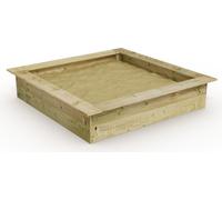 Bac à sable King Kong 145 x 145 - WICKEY - Bois massif - Extérieur