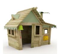 Wickey Maison de Jeu Casita - Maison de Jeu en Bois pour Enfants, Maison de Jardin pour Enfants, extrême résistante aux intempéries - en Bois Massif imprégné sous Pression - Vert Pastel