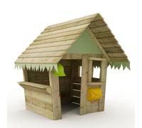 Wickey Maison de Jeu Saloon - Maison de Jeu en Bois pour Enfants, Maison de Jardin pour Enfants, extrême résistante aux intempéries - en Bois Massif imprégné sous Pression - Vert Pastel