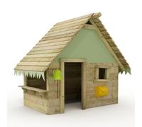 Wickey Maison de Jeu Tipi - Maison de Jeu en Bois pour Enfants, Maison de Jardin pour Enfants, extrême résistante aux intempéries - en Bois Massif imprégné sous Pression - Vert Pastel
