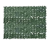 Wicterencia Brise-vue pour balcon avec feuilles vert foncé - 200 x 150 cm - En polyéthylène durable - Brise-vue pour balcon, terrasse, jardin - Protège la vie privée de la lumière du soleil et du vent