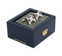 Widdop and Co Boutons de manchette Harvey Makin Game Controller, Rhodium, or, argent, 0