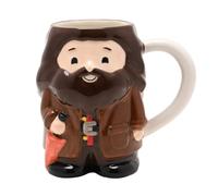 Widdop and Co Mug 3D Harry Potter Retour à Poudlard - Hagrid | Mug avec personnages 3D sculptés, barbe et parapluie, idéal pour les boissons chaudes à la maison ou au bureau