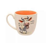 Widdop and Co Mug humoristique vache idiot, 300 ml