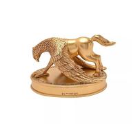 Widdop and Co Warner Bros Figurine hippogriffe Harry Potter Buckbeak, finition dorée, statue de collection avec base de présentation