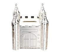 Widdop Bambino Tirelire en Forme de château plaqué Argent pour Nouveau-né, baptême, Enfant