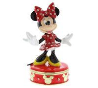 Widdop & Bingham – Boîte à bijoux à collectionner Disney Minnie Mouse Classique 8,5 x 6 x 4,3 cm