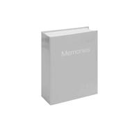 Widdop & Co Album photo 80 photos portrait 10 x 15 cm - Gris, argent, 17 x 13 x 5 cm