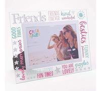 Widdop & Co. Cadre photo en verre 3D Words 15 x 10 cm - Friends CF10064FRD