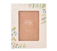 Widdop Cottage Garden Flower Cadre photo - 10,2 x 15,2 cm - Matériau en céramique - Cadre photo botanique cadeau pour elle fête des mères