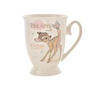 Widdop DI360 Mug Disney Motif Bambi avec inscription « Dreams and Wishes »