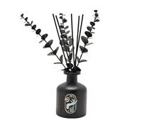 Widdop - Diffuseur de roseaux Disney L'Étrange Noël de Monsieur Jack - Vase en céramique noire avec branches et bâtonnets de roseaux - Huile parfumée pour aromathérapie - Accessoire de maison