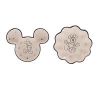 Widdop Disney Mickey & Minnie Lot de 2 plats à bijoux en céramique