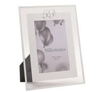 Widdop Milestones Cadre photo pour anniversaire 50 ans Ouverture 15,2 x 10,2 cm Design élégant Cadeau pour anniversaire