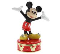 Disney Boîte à bijoux de collection Classic Mickey Mouse – 8,5×6×4,3 cm
