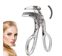 Wide-Angle Eyelash Curler with Comb,2026 Upgraded Eye Lash Curler for Any Eye Shapes,Pinch-Free Partial Eyelash Curler with Refill Pads for Lifted Curled Defined Lashes,for Any Eye Shapes，Wide-angle
