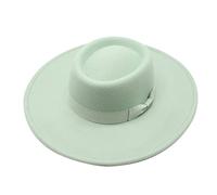 Wide Brim Bow Bowler Hat Ladies Elegant Retro Style British Hat Autumn Solid Color Four Seasons Hat