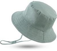 Wide Brim Sun Hat Baby Child Summer Hat For Boys Girls Anti-Uv Adjustable Cap