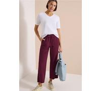 Wide Leg pantalon en qualité seersucker