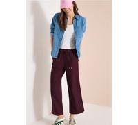 Wide Leg Pantalon Loose Fit en mélange de lin