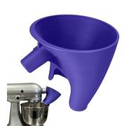 Wide Mouth Mixer Funnel, Leak-Proof Kitchen Accessory for 222 mm Stand Mixer Bowls, Food Grade Funnel for Egg Liquid Transfer Baking Prep Tasks, 3,94 x 4,72 x 5,51 Inches