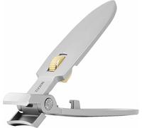 Wide Mouth Nail Clippers For Thick Nails,Ultra Sharp Nail Clippers With Nail Catcher & Lock,Sturdy Ergonomic Lever For Toenails And Toenails