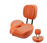 Wide Padded Saddle with Backrest Wide Bike Seat Anti-Slip