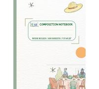 Wide Ruled Composition Notebook: Motivational Quote Notebook | Elegant, Minimalist, and Inspiring Cover | Perfect for Students, Pupils, Teachers, and Researchers