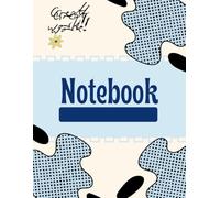 Wide Ruled Notebook: School Writing Notebook with 60 Sheets - 8.5 x 11 inch, Lined Pages with Margin, Perfect for Students