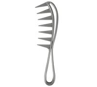 Wide Tooth Comb - Curly Hair Salon Barber Comb, Anti Static Tooth Styling Tool, Salon Quality Brush | 7.5 Inch, Large Combs For Wet, Thick, And Wavy Hair Men, Women & Wigs, 1*Pc