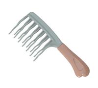 Wide Tooth Comb, Double Layer Hair Detangle, 8.3x3.1x1.2 Inches Smooth Glide & Ergonomic Grooming Tool, Anti Static Styling Accessory for Women, and Personal Care Essential to Home