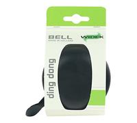 Widek Sonnette de vélo Ding Dong Bell L Noir Mat