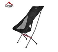 Widesea Camping pêche Chaise pliante touristique plage Chaise Longue Chaise pour détente pliable loisirs voyage meubles pique-nique High chair