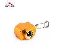 Widesea - réchaud de Camping, adaptateur de recharge de Propane, brûleur à gaz, remplissage de gaz, cylindre de Butane, réservoir, économiseur de gpl, équipement de Camping refill and adapter