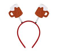 Widget Bandeau Bière Maquillage Cheveux Cerceau Cadeaux Photo Accessoires Bottes de Bière Barbe Saussage Bandeau Oktoberfest Serre-tête Cerceaux à cheveux pour filles