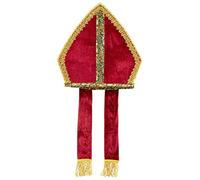 Widmann Chapeau de Père Noël 00078 – Unisexe, Taille unique, Rouge